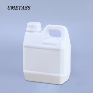 China 1L Square Plastic Jerry Can For Liquid Packaging 100% Material Resistant To Chemicals factory