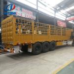 3 Axles Fencing Livestock Horse Carriage Semi Trailer in Liangshan With High