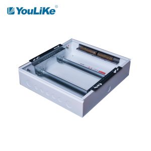 32 Way Electrical MCB Distribution Box IP40 Recessed Mounted Plastic Enclosure