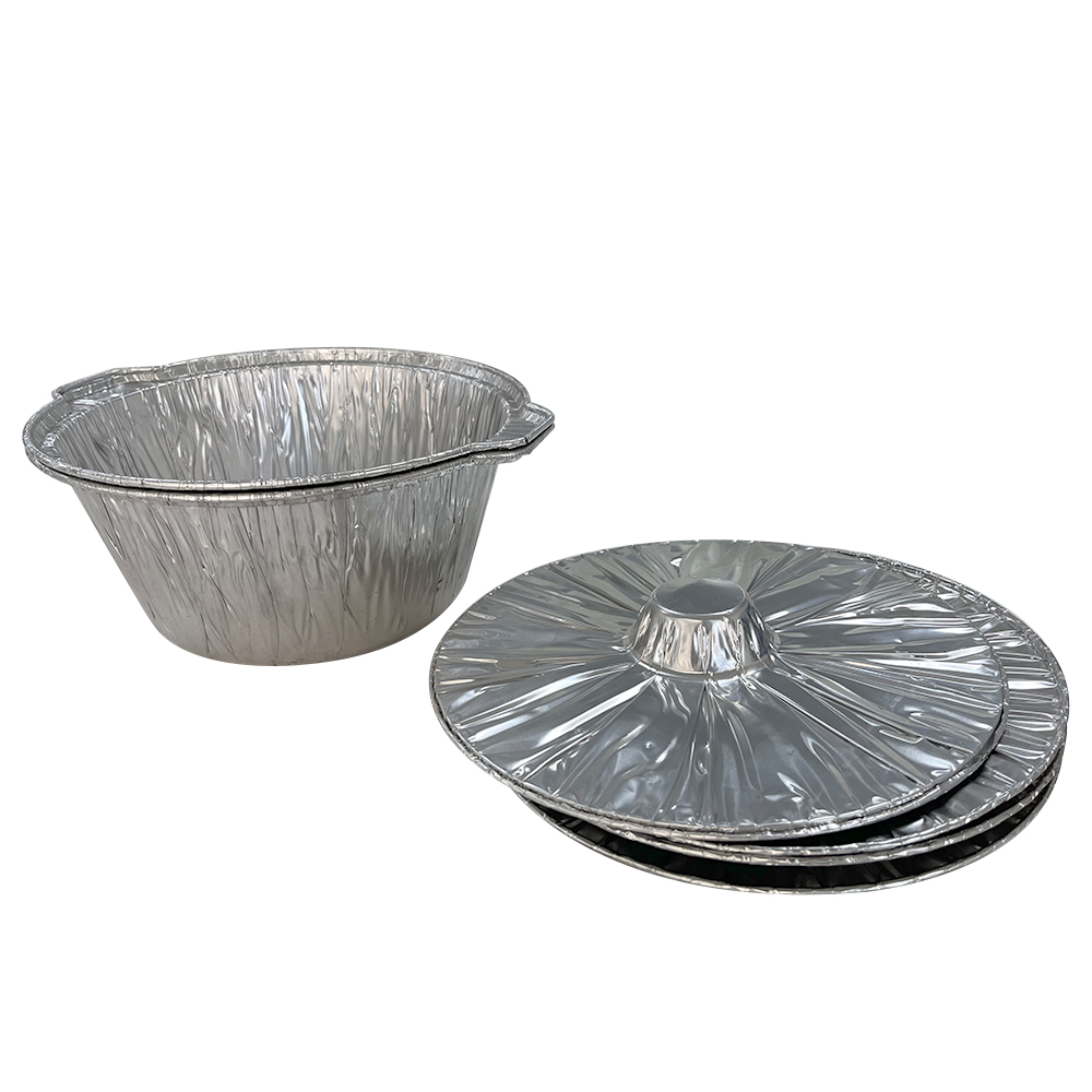 Eco-Friendly Disposable Aluminum Foil Pot Environmental Friendly Advantage Pizza Box