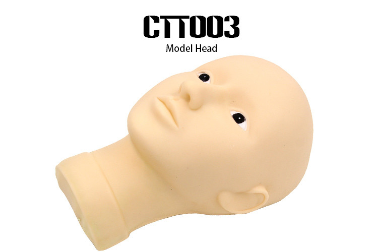 3D Silicone Makeup Practice Head Skin Eyes Permanent Makeup Practice Skin