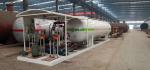 20cbm 10Tons LPG Bulk Storage Tanks With Dispenser Equipment And Refilling