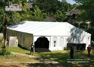 China Liri Aluminum Tent With 850g/Sqm Pvc Cover For 300 People Outdoor Party factory