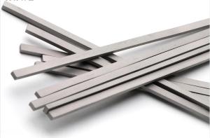 China HIP Sintered K10 K20 Tungsten Carbide Strips Carbide Flat Bars For Wood Cutting Tools factory
