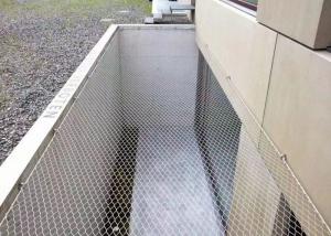 China Flexible 304 Inox Safety Netting 2.0 Mm Wire For Architectural factory