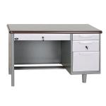 Corrosion Resistance Cam Lock 3 Drawers Steel Executive Desk