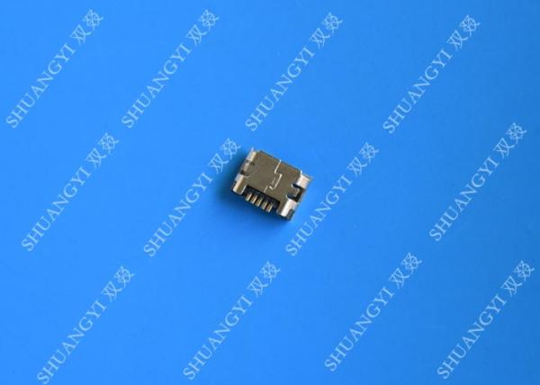 China PCB SMT Mini Cell Phone USB Connector Type B 5 Pin Female Socket Adapter Jack factory
