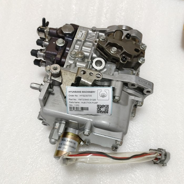 Injector Pump YM723945-51320 YM72394551320 For Backhoe Loader WB93R WB97R