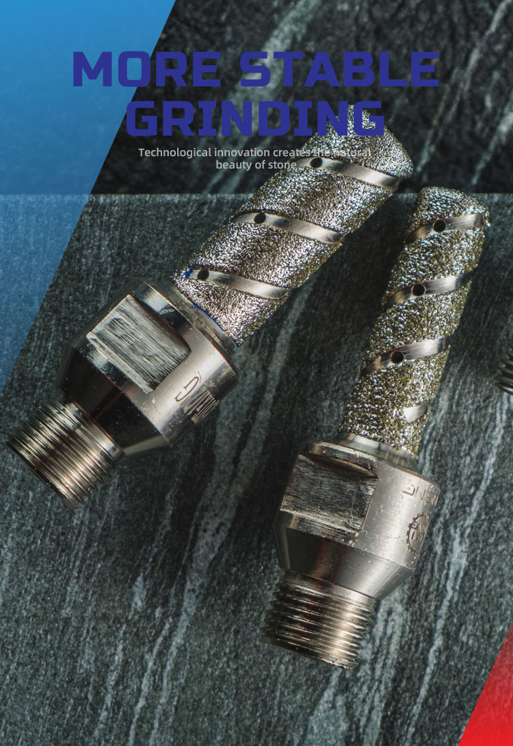 20mm/30mm/40mm/50mm Length Diamond Cutting Machine for Granite Marble Stone Milling