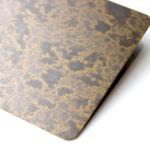High-End Customization 304 Antique Brass Spotted Stainless Steel Sheet for