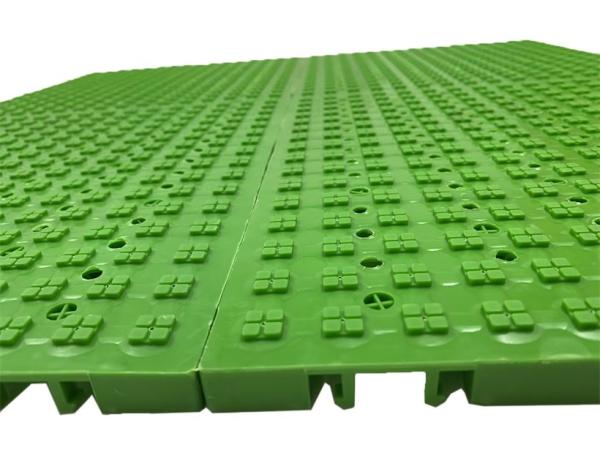 TPE Sport Court Interlocking Tiles , Artificial Grass Sports Tiles For
