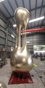 China ODM Decoration Brass 4.6m Modern Metal Sculpture factory