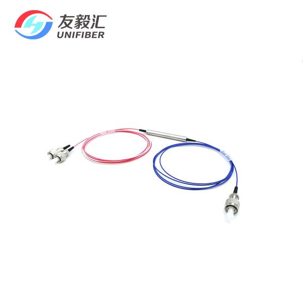 Polarization Insensitive 3 Port Optical Circulator 1310nm 1550nm Wavelength Add