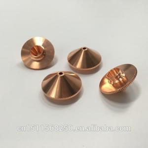 China Industry Laser Cutting Parts , Laser Nozzle Copper Material CE Certification factory
