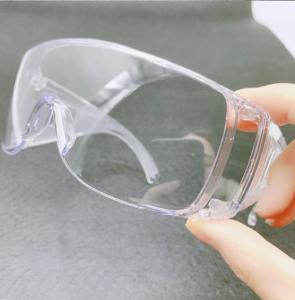China Anti Dust Surgery Safety Glasses Wide Clear Lenses Revent Distortion Non Deformation factory