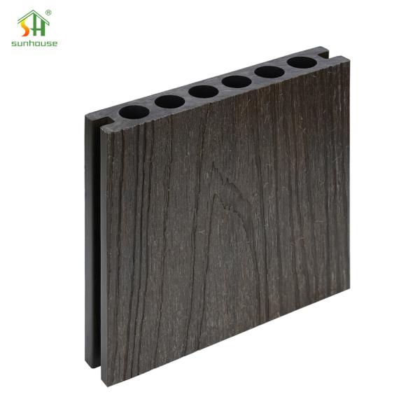 6 Inch WPC Outdoor Flooring System Zero Formaldehyde Emission WPC Composite