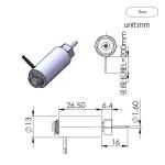 5v 6v DC Pneumatic Assembly Pull Type Tubular Solenoid