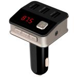 FM Transmitter Radio Adapter Car Kit 5V / 5.2A With Three USB Port Car Charger