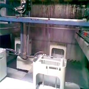 China PLC Control 4kw Automatic Car Painting Machine 6 Axis Robotic factory
