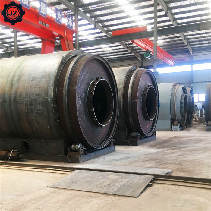 30t 50t Fully Continuous Waste Plastic Scrap Tyre Oil Pyrolysis Plant