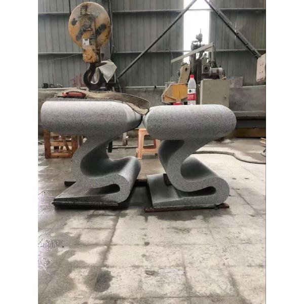 Electric Diamond Wire Saw Cutting Machine in operation