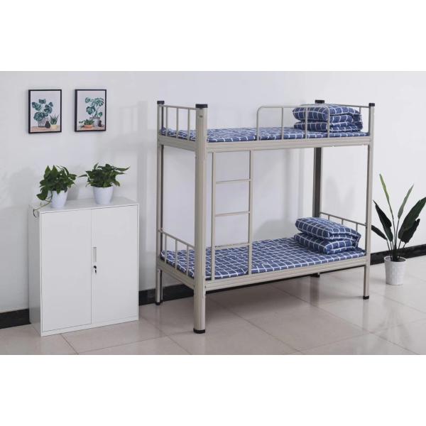 China School Furniture Adults H1800mm Double Steel Bunk Bed factory
