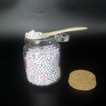 250ml Glass Storage Jars Mini Glass Sugar Jar With Wooden Cork Lid