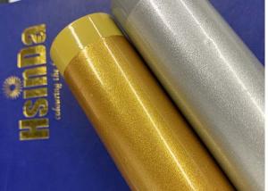 China Hsinda Bonding Silver Gold High Gloss Powder Coat Paint For Metal Furniture factory