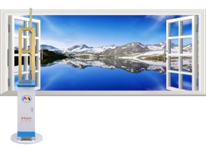 China Customizable Zkmc Movable 3d Wall Printer Machine factory