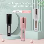 ultralight Cordless Auto Rotating Ceramic Hair Curler Practical Anti Scalding