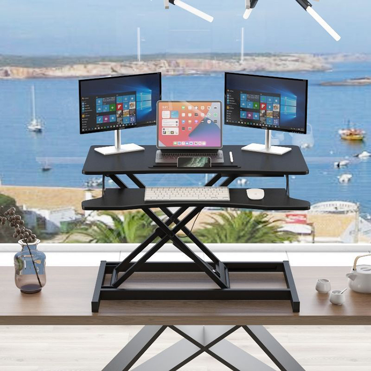 SPCC Steel Frame Material Petite Ergonomic Garden Art Slab Table for Outdoor Balcony