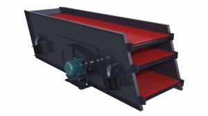 China Efficiency 15 ~ 1300 T/H Linear Vibrating Screen Sieve For Clay factory