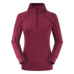 Women long sleeve stand collar thumb hole pullover running winter sweatshirts