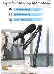 GESTTON Studio Condenser Microphone For Broadcasting Recording 65dB SNR