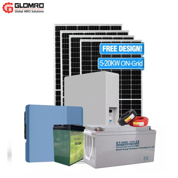 MPPT Solar Power PV System 220V/230V/240V Hybrid 5KW Home Energy Storage System