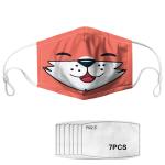 Unisex Washable Animal Print Face Masks