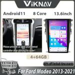 13.6 inch Touch Screen For 2013-2021 Ford Mondeo Android 11 Multimedia Player