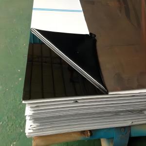 China Cold Rolled Steel Sheet Metal 304 8K Mirror Finish Inox Plate For High Corrosion Resistance factory