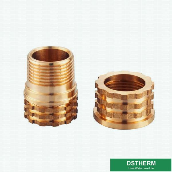 Lighter Weight Customized Precise Designs Male And Female Brass Inserts For Ppr