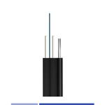 12 Fiber Outdoor Fiber Optic Drop Cable 9/125 SMF G657A1 LSZH High Speed