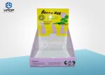 Ecofriendly Supermarket Cardboard Counter Display Box For Eraser Promotion