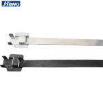 Natrual Color Reusable Stainless Steel Cable Ties Industrial Tie Wraps OEM / ODM