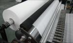 Plate Non Woven Slitting Machine / Automatic Stretch Film Slitting Rewinding