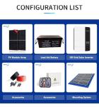 Customized Off Grid Solar Energy System Photovoltaic Flat Roof Mounting 15KW