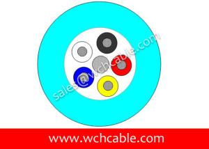 China 300V UL Power Cord Cable SJ 16AWG 5C Copper Conductors OD10.10mm CPE White factory