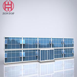 China Zontop hot sale temporary pre-installed glass wall workshop warehouse hospital modular homes factory