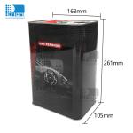 Automotive Square Tin Cans 4L Paint Tin Can For Chemical Packaging OEM ODM