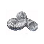 162-252 Air Quantity Aluminum Flexible Air Duct for Apartment HVAC Hydroponic