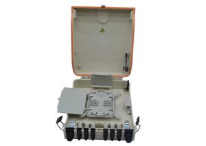 China Plastic IP55 FTTH Terminal 144FO Fiber Optic Junction Box factory
