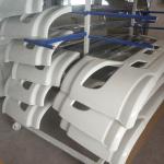 fiberglass bus body parts/fiberglass auto parts/FRP molded shell rear bumper